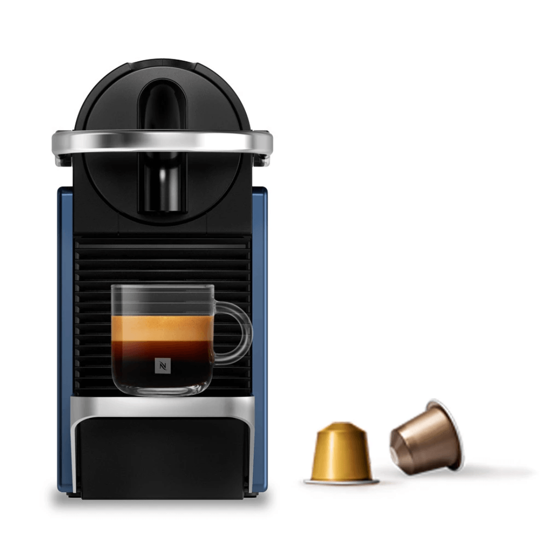 Cafetera Nespresso Pixie Dark Blue Espresso Lungo - Azul/Negro